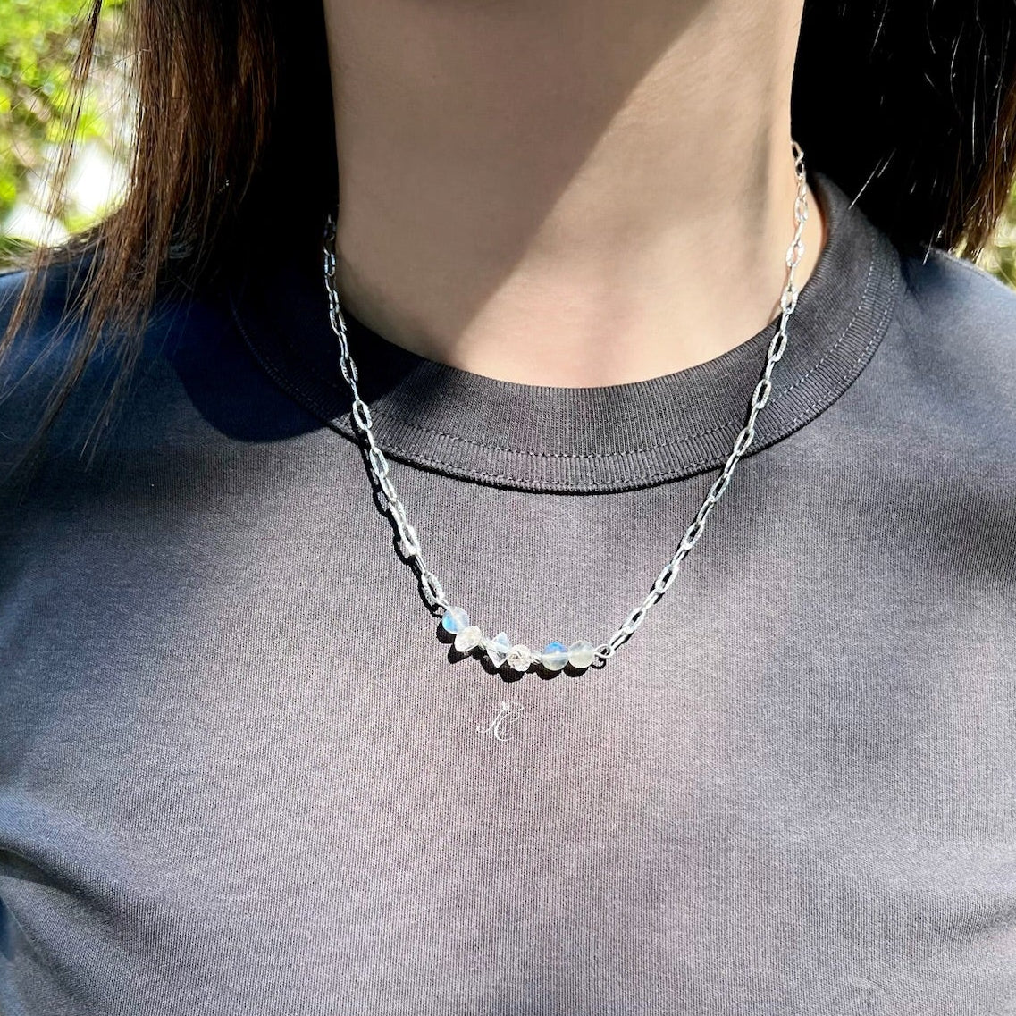 奔向蔚藍色的海月光