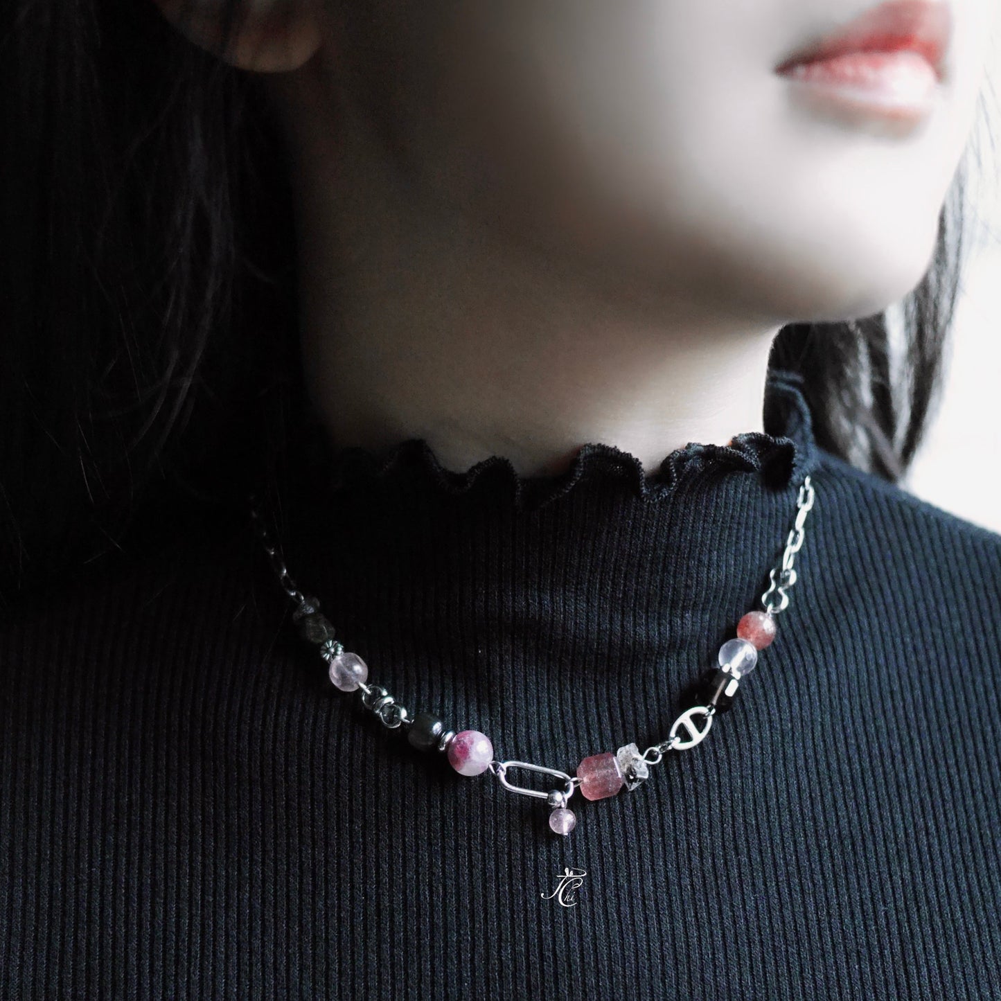 Blackpink應援項鍊｜水晶項鍊項鍊
